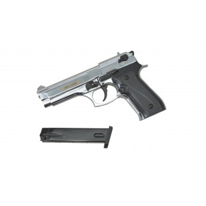 Сигнальный пистолет B92-S KURS Compact (Beretta) кал. 5,5 мм под 10ТК, хром Сигнальный пистолет B92-S KURS Compact (Beretta) кал. 5,5 мм под 10ТК, хром