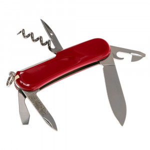 Нож перочинный Victorinox Evolution 10, 85 мм, 13 функций, рукоять пластик, красный