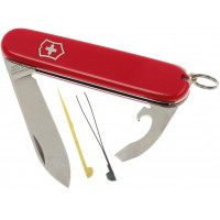 Нож перочинный Victorinox Bantam, 84 мм, 8 функций, рукоять пластик, красный Нож перочинный Victorinox Bantam, 84 мм, 8 функций, рукоять пластик, красный