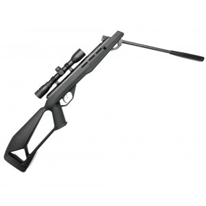 Пневматическая винтовка Crosman FIRE (переломка, пластик, NP, прицел 4*32, модератор ), кал. 4,5мм