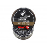 Пули Gamo Pro Match 5,5 мм, 1 грамм, 250 штук Пули Gamo Pro Match 5,5 мм, 1 грамм, 250 штук
