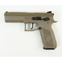 Пневматический пистолет ASG CZ P-09 FDE blowback (пулевой) Пневматический пистолет ASG CZ P-09 FDE blowback (пулевой)