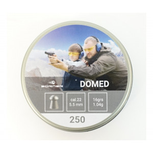 Пули Borner Domed 5,5 мм, 1,04 грамм, 250 штук Пули Borner Domed 5,5 мм, 1,04 грамм, 250 штук