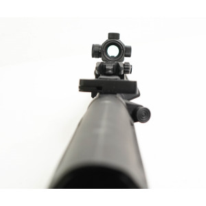 Пневматическая винтовка Crosman DPMS SBR Full Auto (M16, 3 Дж, коллиматор)