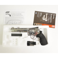 Пневматический револьвер ASG Dan Wesson 6" Silver (пулевой) Пневматический револьвер ASG Dan Wesson 6" Silver (пулевой)