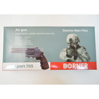 Пневматический револьвер Borner Sport 705 (4") Пневматический револьвер Borner Sport 705 (4")
