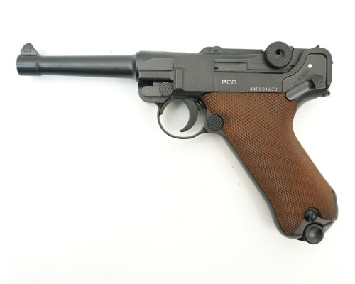 Пневматический пистолет Gletcher P08 (Parabellum)