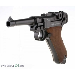 Пневматический пистолет Gletcher P08 (Parabellum)